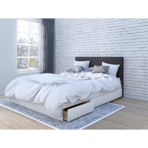 Nexera 2-Piece Bedset With Bed Frame And Headboard