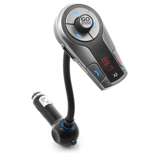 Gogroove Flexsmart X2 Transmetteur FM Bluetooth pour Voiture Blue