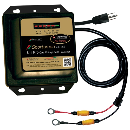 DUAL PRO  Sportsman Series Battery Charger - 10A - 1-Bank - 12V