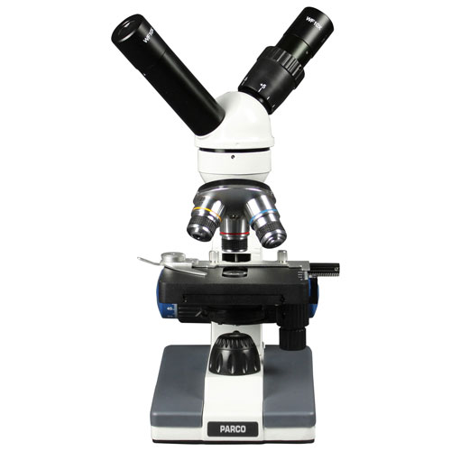 Microscope composé deux côtés 40x-1000x avec caméra intégrée de Walter Products