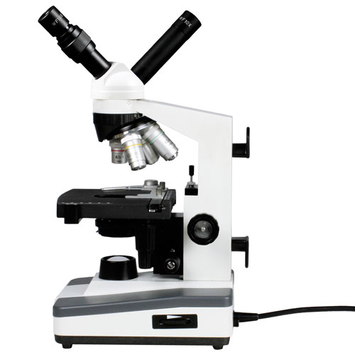 Walter Products 40x - 1000x Dual View Compound Microscope with Built-in Camera