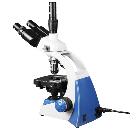 Walter Products 40x - 1000x Trinocular Compound Microscope with Built-in Camera