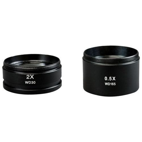 Microscope trinoculaire stéréo 3,5x-90x avec caméra intégrée de Walter Products