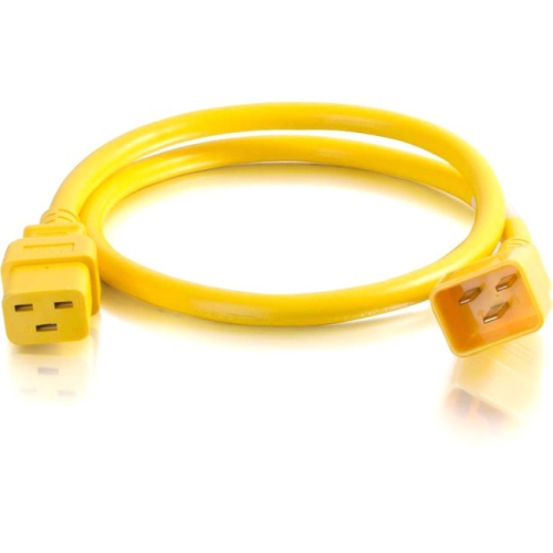 C2G (CABLES TO GO)  3Ft C20 to C19 12/3 Sjt In Yellow