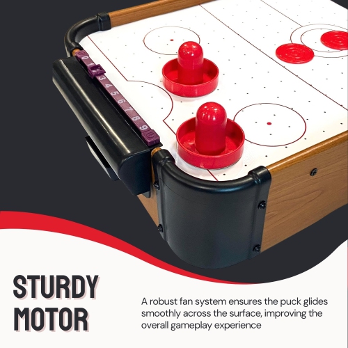 Tradeopia Air Hockey Tabletop Game Set - Bring Home the Fun