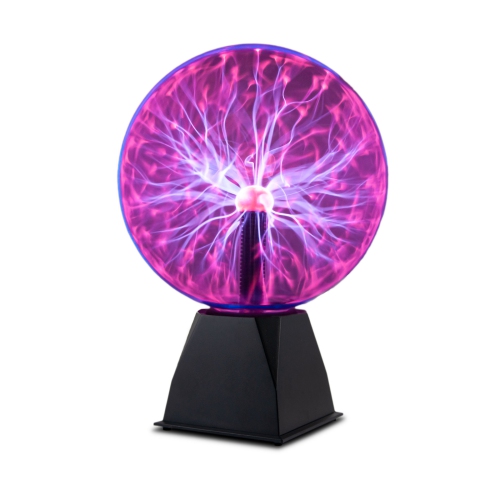 Plasma Ball 8 po, électricité statique, lampe plasma, Touch & Sound  Sensitive plasma Globe, boule électrique enfichable