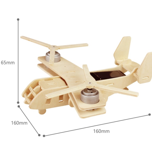 DIY Wooden Solar Powered Aircrafts - V22