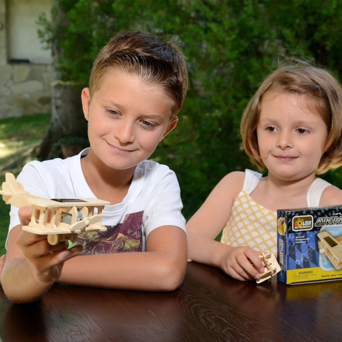 DIY Wooden Solar Powered Aircrafts - V22