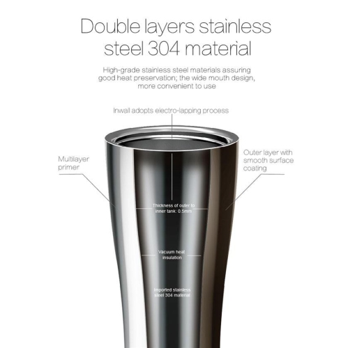 Vson Cloud Cup - Hydration Monitor Smart Vacuum Travel Mug