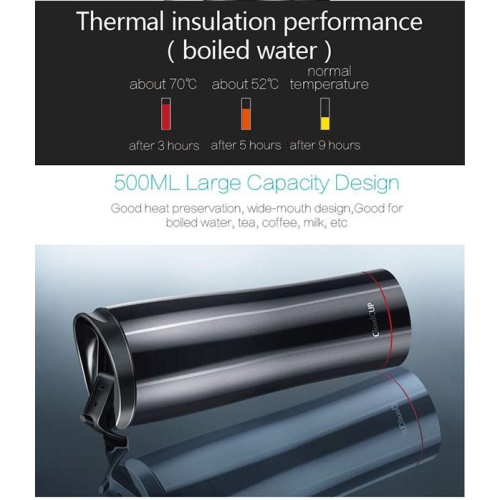 Vson Cloud Cup - Hydration Monitor Smart Vacuum Travel Mug