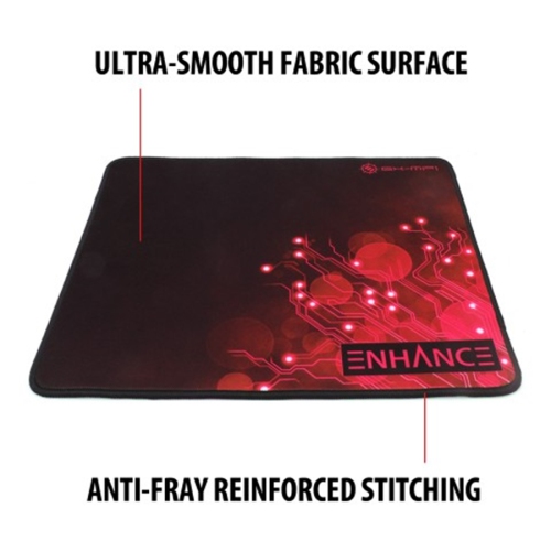 ENHANCE Voltaic Gaming Mouse Pad XL Red