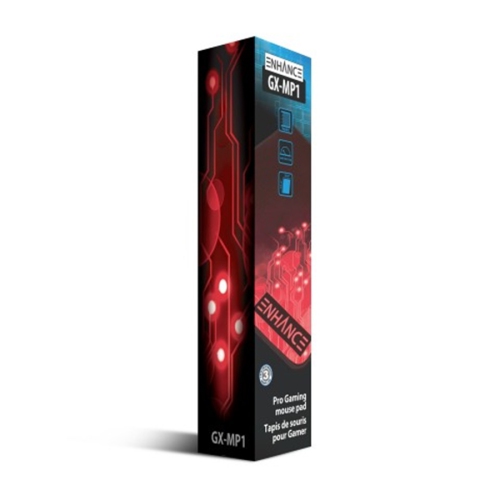 ENHANCE Voltaic Gaming Mouse Pad XL Red