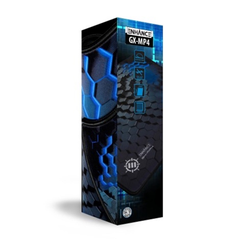ENHANCE Infiltrate GX-MP4 Gaming Mat XL Black and Blue