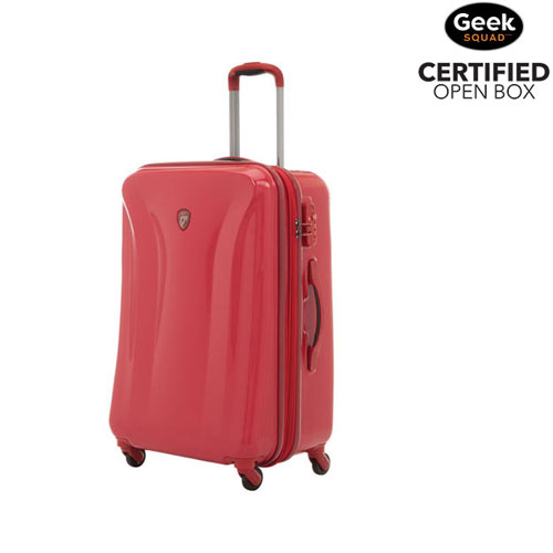 heys red luggage