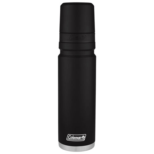 Coleman 3Sixty Pour 700ml Insulated Stainless Steel Tavel Mug - Black