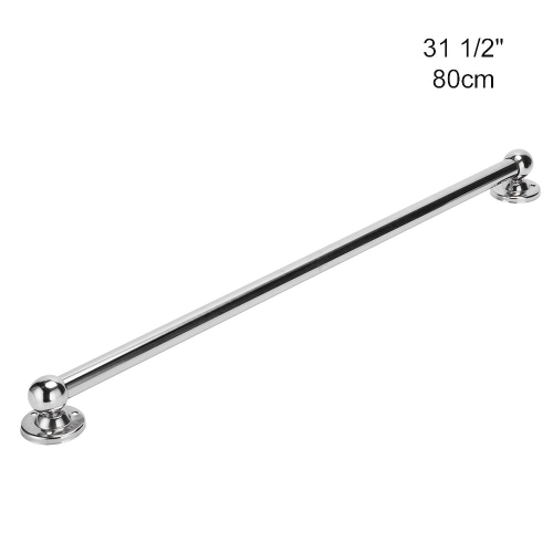31.5-Inch Stainless Steel Kitchen Wall Rail Utensil Hanging Rack for Kitchen, Bathroom