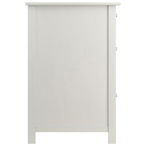 Delta 3-Drawer File Cabinet - White