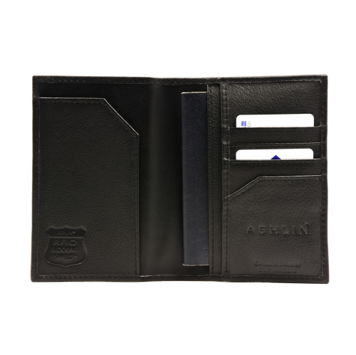 Ashlin® DESIGNER | AMSTERDAM RFID Blocking Passport Wallet