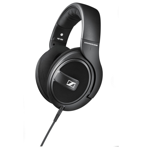 Remis à neuf - Casque d'écoute HD 569 à dos fermé de Sennheiser - Conception circum-auriculaire, câble amovible