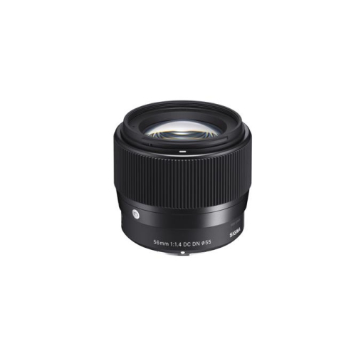 Objectif contemporain DC DN 56 mm f/1.4 de Sigma pour appareil photo E de Sony