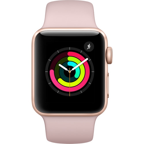 rose gold apple watch series 3 best buy