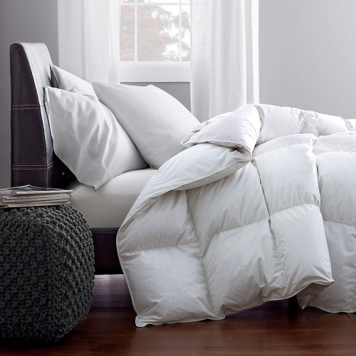 Lt - White Goose Feather Filled Duvet Twin White
