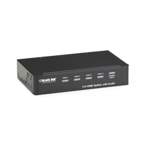 Black Box Network Srv 1 X 4 Hdmi Splitter With Audio