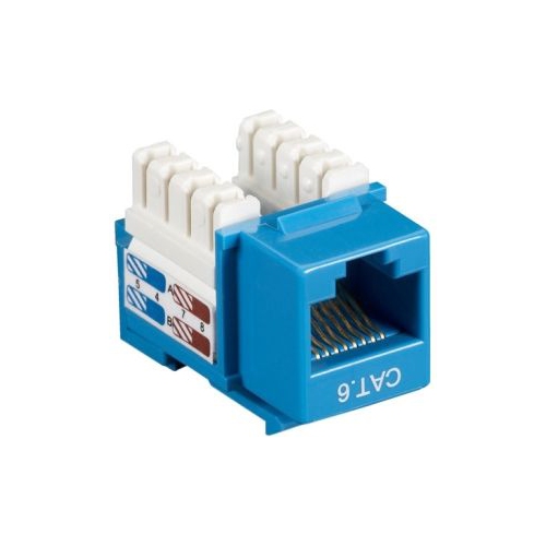 CAT5E BLUE KEYSTONE JACK VALUE