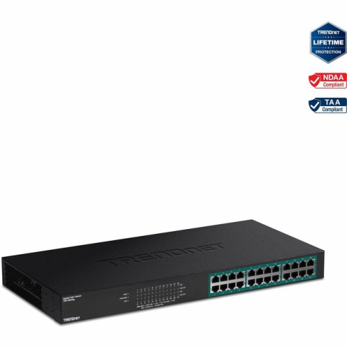 TRENDnet TPE-TG240G 24-port GREENnet Gigabit PoE+ Switch (TPETG240G)