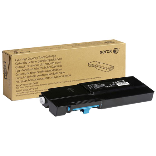 Image 1 of 1.. Xerox Cyan High Capacity Toner Cartridge for VersaLink C400/C405