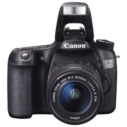 Canon EOS 70D DSLR Camera with 18-55mm IS STM Lens Kit