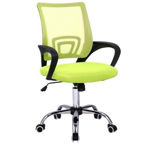 Costway Mesh Mid Back Office Chair Computer Desk Task Ergonomic