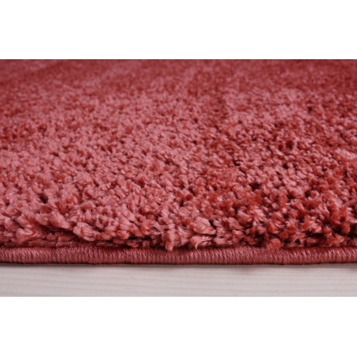 Meknes Shag Grapefruit Orange Area Rug 6'5" x 9'5"