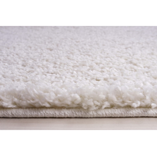 Meknes Shag Ivory Area Rug 2'7" x 9'10"