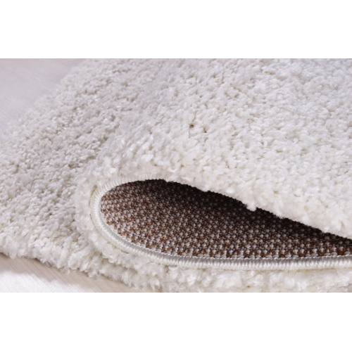 Meknes Shag Ivory Area Rug 2'7" x 9'10"