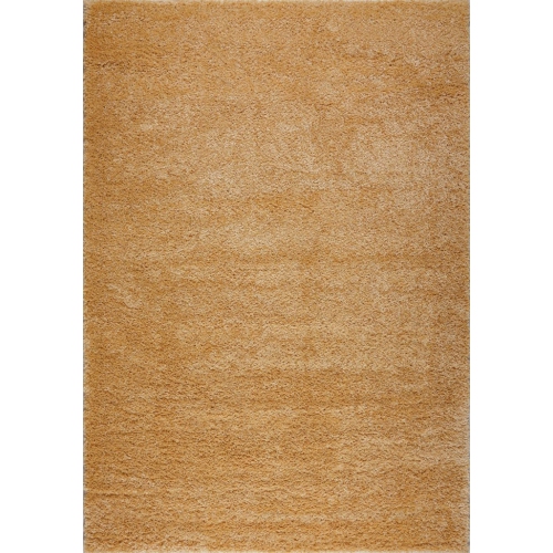 Meknes Shag Mustard Yellow Area Rug 6'5" x 9'5"
