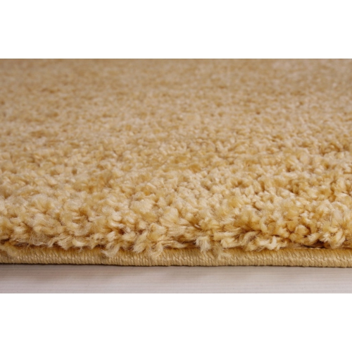 Meknes Shag Mustard Yellow Area Rug 6'5" x 9'5"