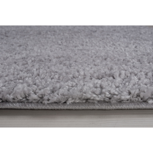 Meknes Shag Light Gray Area Rug 6'5" x 9'5"