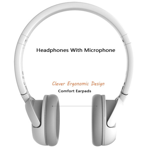 Casque d’écoute avec fil léger Jingle Fh151 de MKL - Noir