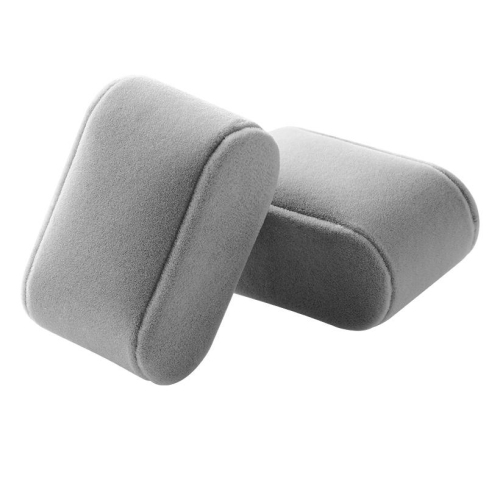 2 niveau 20 Girds coffret à bijoux Organisateur de montre verrouillable Boîte à bijoux rangement en cuir ,Gris-SortWise