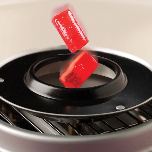 Nostalgia PCM805RETRORED Retro Hard & Sugar Free Cotton Candy Maker - Red