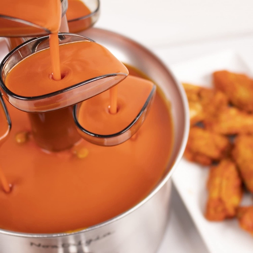 Nostalgia CFF1000 2 lb Stainless Steel Cascading Fondue Fountain