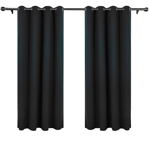 52x63inch Blackout Curtain Window, Short White Blackout Curtains Canada