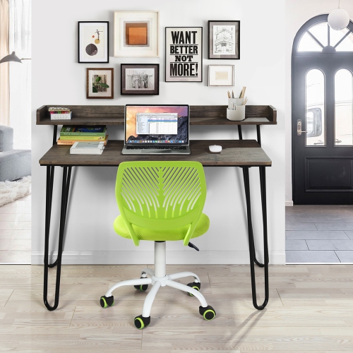 FurnitureR Task Chair Height Adjustable Swival Student Study Chair