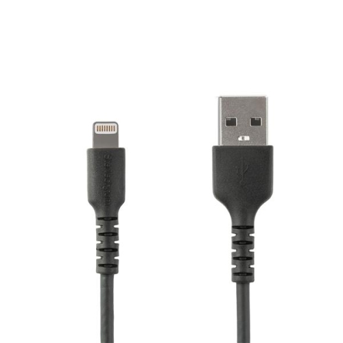StarTech 6.6 ft 2m USB to Lightning Cable - Apple MFi Certified - Black
