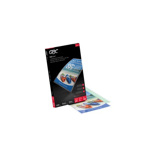 GBC  Ezuse Thermal Legal-Size Laminating Pouch (03222)