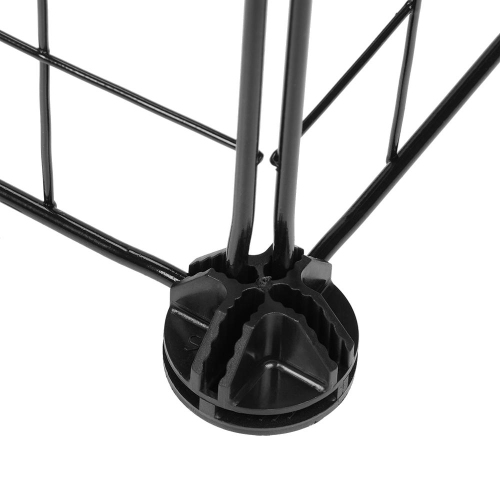 Parc pour chien à 14 panneaux, petite cage d'animaux portative d'intérieur en fil métallique Portes pour clôture pour petits animaux