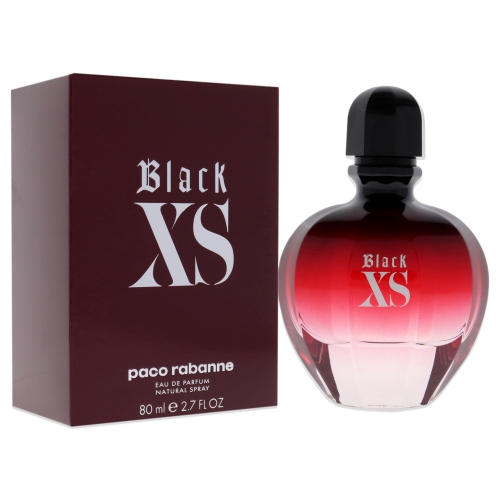 Black XS by Paco Rabanne Eau De Parfum Spray 2.7 oz