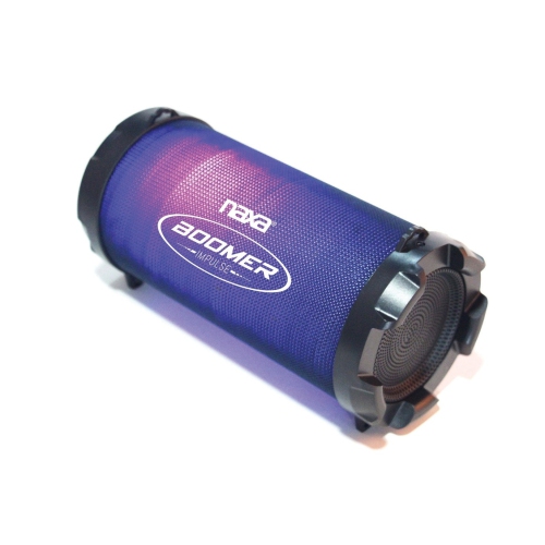 Naxa NAS-3087 Boomer Impulse Flash Bluetooth Boom Box with LED Lights