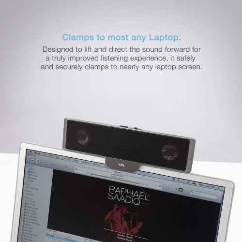 cyber acoustics portable usb laptop speaker